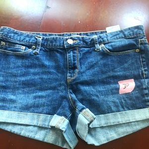 Banana Republic denim jeans cutoffs